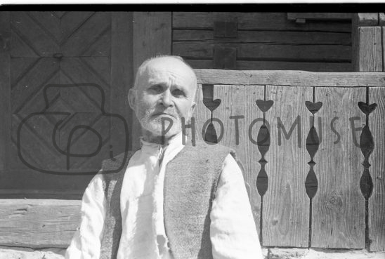 ’50s, old man from Maramures, Romania