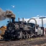 antique steam engine train